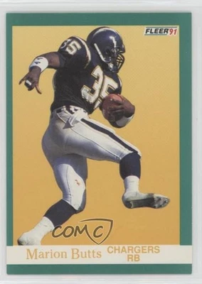 1991 Fleer Marion Butts #171 - Image 1 of 2