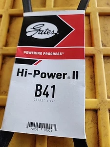 Cinturón en V Gates B41 Hi Power Ii sección clásica envuelto - Imagen 1 de 2