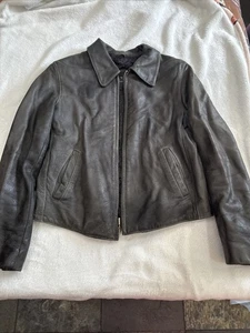 Vintage Damen Lederjacke schwarz Gr. Small - Bild 1 von 10