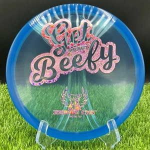 🥩🥩 Discraft Crystal Flx Zone OS Get Beefy Brodie Smith RARE Heart Foil 💞💞 - Picture 1 of 8