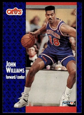 John Williams 1991 - 92 Fleer #40 — 第 1/2 张图片