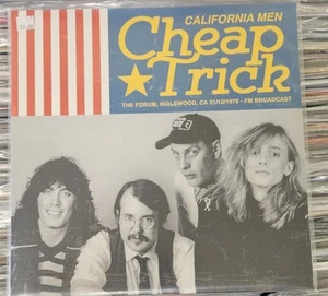 CHEAP TRICK - CALIFORNIA MEN 12-31-79 THE FORUM INGLEWOOD, CA LP BRAND NEW VINYL - Picture 1 of 2
