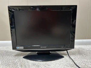 Sharp LC-19DV22U 19" TV DVD Combo HDMI RGB Composite S-Video NO Remote - Picture 1 of 10