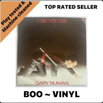Gary Numan - I Die You Die 7" German Issue 45rpm Vinyl Single 1980 EX / EX - Image 1 of 4