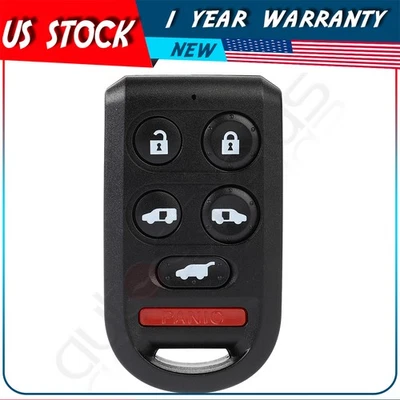 Remote Car Key Fob for Honda Odyssey 2005 2006 2007 2008 2009 2010 6 Buttons - Image 1 of 4