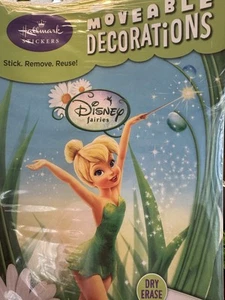 TINK Disney Feen Tinker Bell bewegliche Deko große wiederverwendbare Aufkleber NEU - Bild 1 von 14