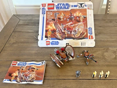 LEGO Star Wars: Hailfire Droid & Spider Droid 7670 100% Complete w/ Box & Manual - Image 1 of 4