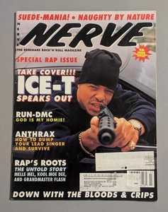Nerve Magazine - 1993 - Ice-T Naughty By Nature Crips Bloods Rare 90s Rap Issue - Picture 1 of 16