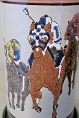 2 мая 2000 Louisville Stoneware лошади гонки вино "без льда" охладитель новый в коробке - Изображение 1 из 4