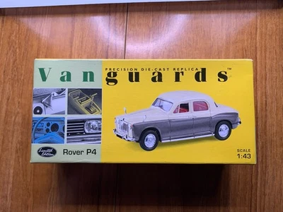 Rover P4 Vanguards Corgi 1:43 marfil y gris VA19009 Foto 1 de 4