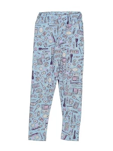 Lularoe Girls Blue Casual Pants Small kids - Picture 1 of 2