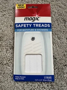 Magic Shower/Bathtub Safety Treads, 12/pkg, HelpsPrevent Slips and Falls - Picture 1 of 3