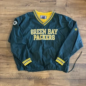 Vintage NFL Pro Line Champion Gr. XL Green Bay Packers Pullover Windbreaker - Bild 1 von 11