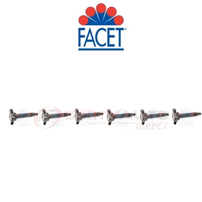 6 pc Facet Direct Ignition Coil for 2010-2016 Toyota 4Runner 4.0L V6  - wh - Imagem 1 de 4