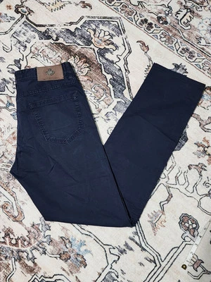 Pantalones azules Luigi Borrelli para hombre Chiaia-Lb talla W32 × L39 hechos en Nápoles, Italia ——34 Foto 1 de 4