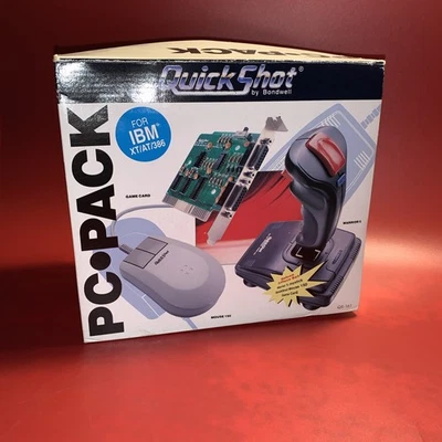 Quick Shot PC•PACK Model QS-161 PC Joystick Flightstick Warrior 5 - Image 1 of 4