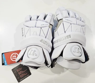 Nuevo con etiquetas ~ Guante Lacross Warrior EVO, sistema de huesos, gamuza original talla grande  Foto 1 de 4