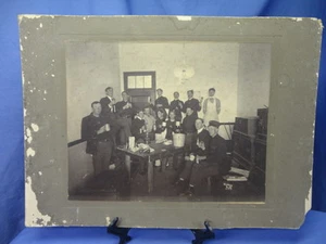 Vintage 1900's Fort Adams Rhode Island Coastal Artillery LARGE Cabinet Photo #4 - Picture 1 of 6
