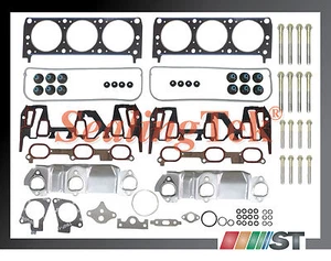 Juego de juntas de culata de motor Fit 99-03 GM 3100 3,1 L 189 V6 VIN J con kit de pernos - Imagen 1 de 1
