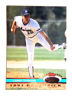 Larry Thomas #186 Topps Stadium Club 1991 Baseball Card (Chicago White Sox) - Image 1 of 2