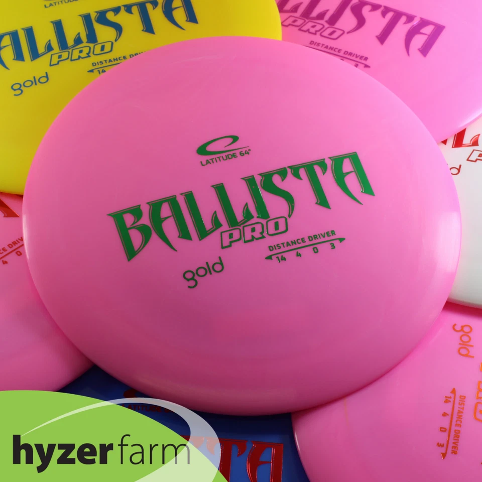 Latitude 64 GOLD BALLISTA PRO *pick weight & color* Hyzer Farm disc golf driver - Image 1 of 1