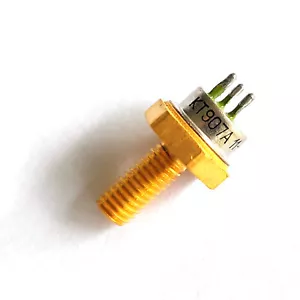 Transistor de potencia de RF chapado en oro de silicona KT907A (= 2N3733, MSA7575) NPN PROBADO - Imagen 1 de 3