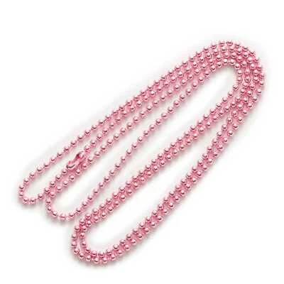 Conector de collar de cadena de cuentas de bola de aleación de 5 hilos hallazgos fabricación de joyas 70 cm Foto 1 de 4