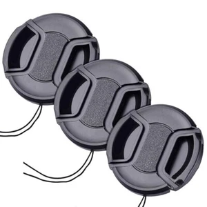 Front Lens Cap Set of 3 Inner Type One-touch 52mm Hook to Prevent Lens Dropout - Picture 1 of 4