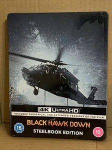 Black Hawk Down 4K UltraHD Steelbook Edition Bluray & Bonus Disc included - Picture 1 of 3