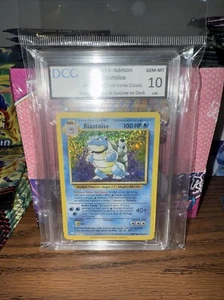 Blastoise 003/034 Trading Card Game Classic Holo Gem Mint 10 - Picture 1 of 4