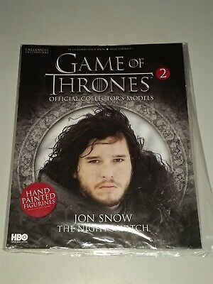 Game Of Thrones Official Collector's Models #2 Jon Snow Eaglemoss Magazine Only • 5.99£