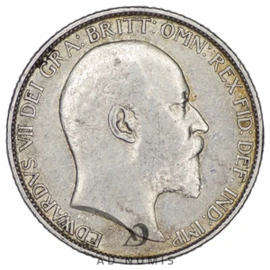 Royaume-Uni 6 six pence 1905 Edward VII argent SUP argent monnaie britannique - Imagen 1 de 2