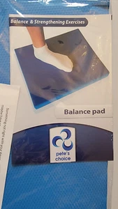 Pete's choice L Foam Balance Pad - Free Stretching Strap & Booklet - Picture 1 of 5