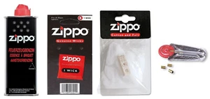 Zippo Feuerzeug Top Zubehör Set 1 x Benzin 1 x Feuersteine 1 x Docht 1 x Watte - Bild 1 von 1