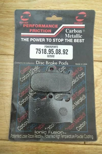 NUOVE PASTIGLIE FRENO ATTRITO PFC Performance 7518.95.08.92 carbonio metallizzato - Foto 1 di 2