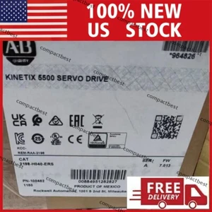 1PC Allen Bradley 2198-H040-ERS /A Kinetix 5500 32.5 Amp Servo Drive - Picture 1 of 2
