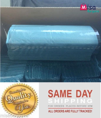 STAR Blue Paper Hand Towels C fold 2520 tissues 12 packs X 210