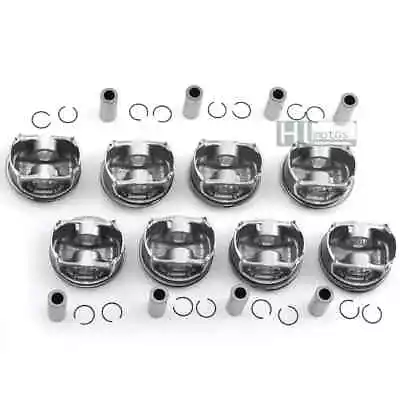 Juego de anillos de pistón STD 8 piezas para Mercedes-Benz GL500 S500 X166 W221 M278 4.6T 4.7T Foto 1 de 4