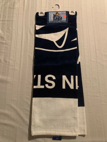 Penn State Nittany Lions NCAA 30" x 60" Beach Towel McArthur Brand New Cover