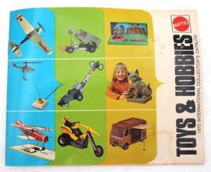 1972 MATTEL TOYS & Hobbies Catalog REDLINES SIZZLERS RUMBLERS X3 CHOPCYCLES FARB - Picture 1 of 7