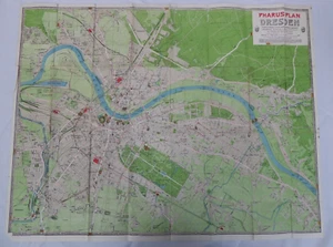 Pharus - Plan Dresden, Stadtplan, 1 : 11700, um 1925 - Picture 1 of 5