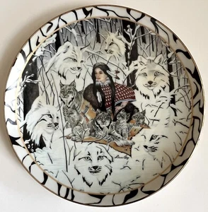 Plato de coleccionista "Cherished Companions" - Bradford Exchange (donde se encuentran los caminos) - Imagen 1 de 4