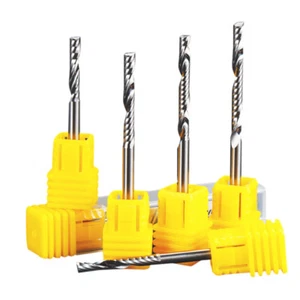 Z=1, poliert,VHM Schaftfräser, Einzahnfräser Ø 2 bis 12 mm, 3 - 70mm Lang NEU - Picture 1 of 33