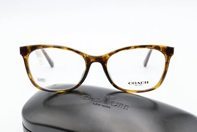 Monturas de gafas COACH HC 6127U 5120 Dark Tortoise 53-17-140 con estuche Coach C283 Foto 1 de 4