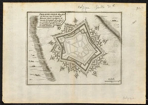1695 - Philippeville IN Belgien - Karte Antik - Nicolas De Fer - Gravur - Picture 1 of 5