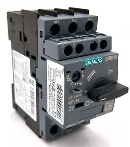 Siemens SIRIUS 3RV2011-1BA15 E: 02 Leistungsschalter inkl. Hilfsschalter -used- - Bild 1 von 6