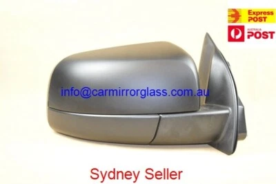 DOOR MIRROR FOR Ford Ranger PX 06/2015-04/2022, , Right Driver SIDE , BLACK - Image 1 of 4