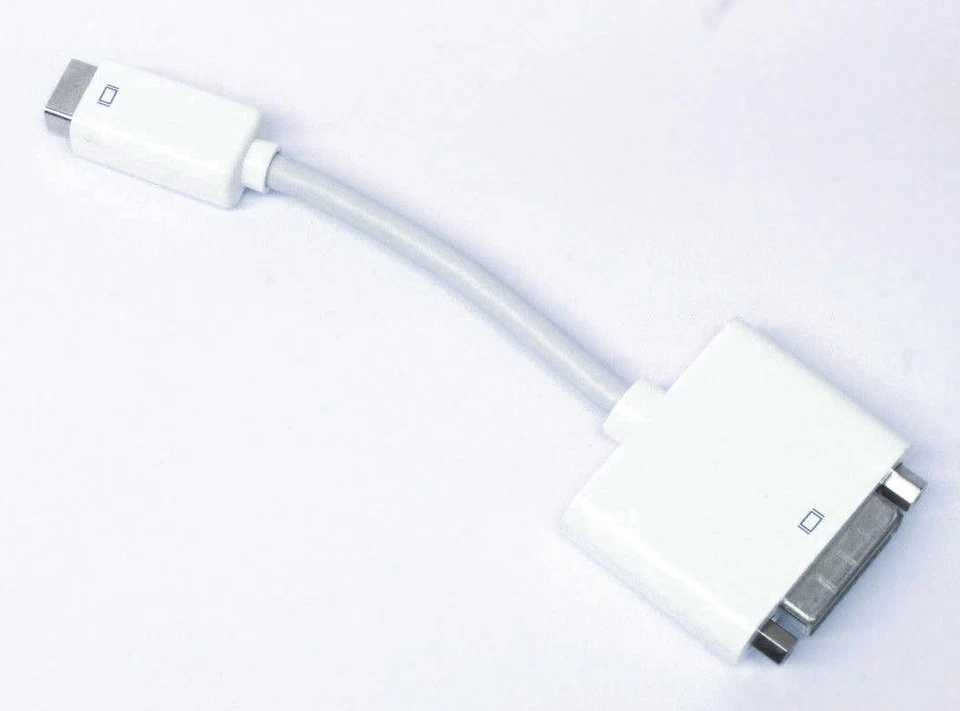 Mini DVI (Male) to DVI-D (Female) Converter Adapter Cable - Image 1 of 1