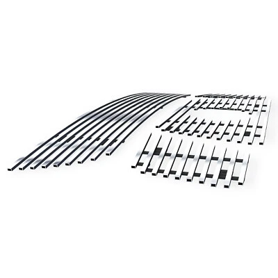 Fits 2008-2015 Nissan Armada Stainless Chrome Billet Grille Grill Insert Combo - Image 1 of 4