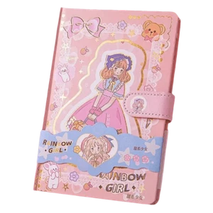 Decorative Notebook for School – 108 Sheets with Magnetic Close - Picture 1 of 12